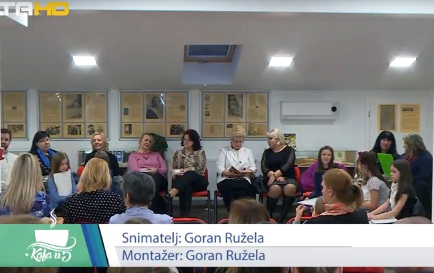 DOBOJ: Kafa u 5 - Književno veče „Knjigom za Ninu“ (VIDEO)
