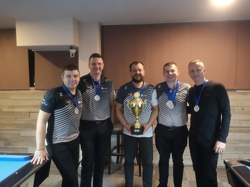 DOBOJ: Dobojlije vicešampini na ekipnom prvenstvu BIH u bilijaru