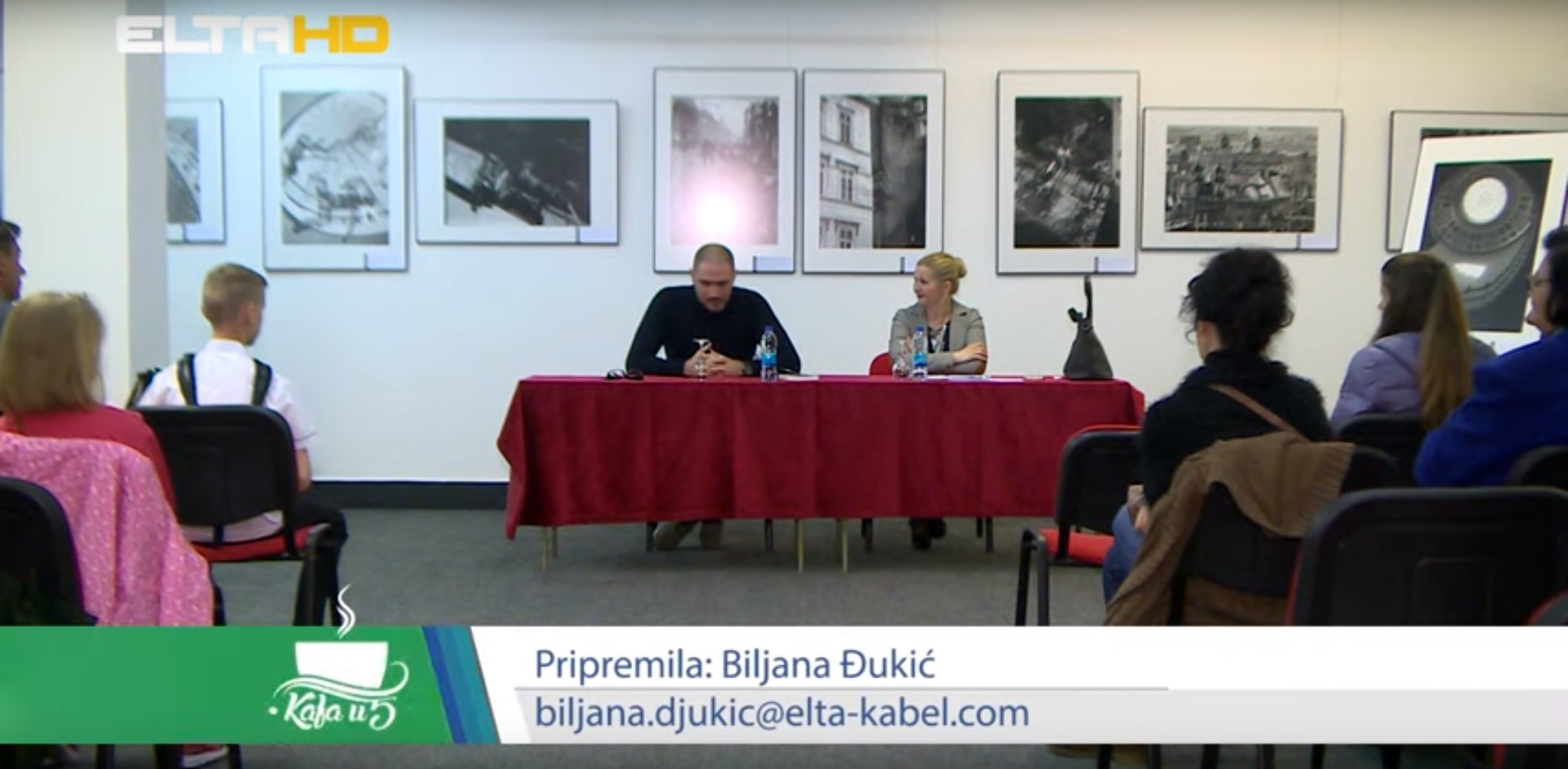 DOBOJ: Promocija knjige „Zabluda Svetog Sebastijana“  (VIDEO)