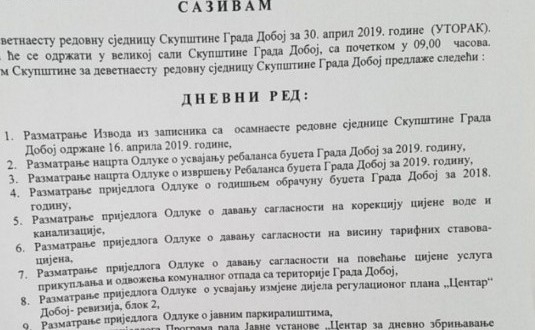 DOBOJSKI INFO NAJAVLJUJE: Sutra poskupljuje voda, grijanje i odvoz smeća za 10 posto!