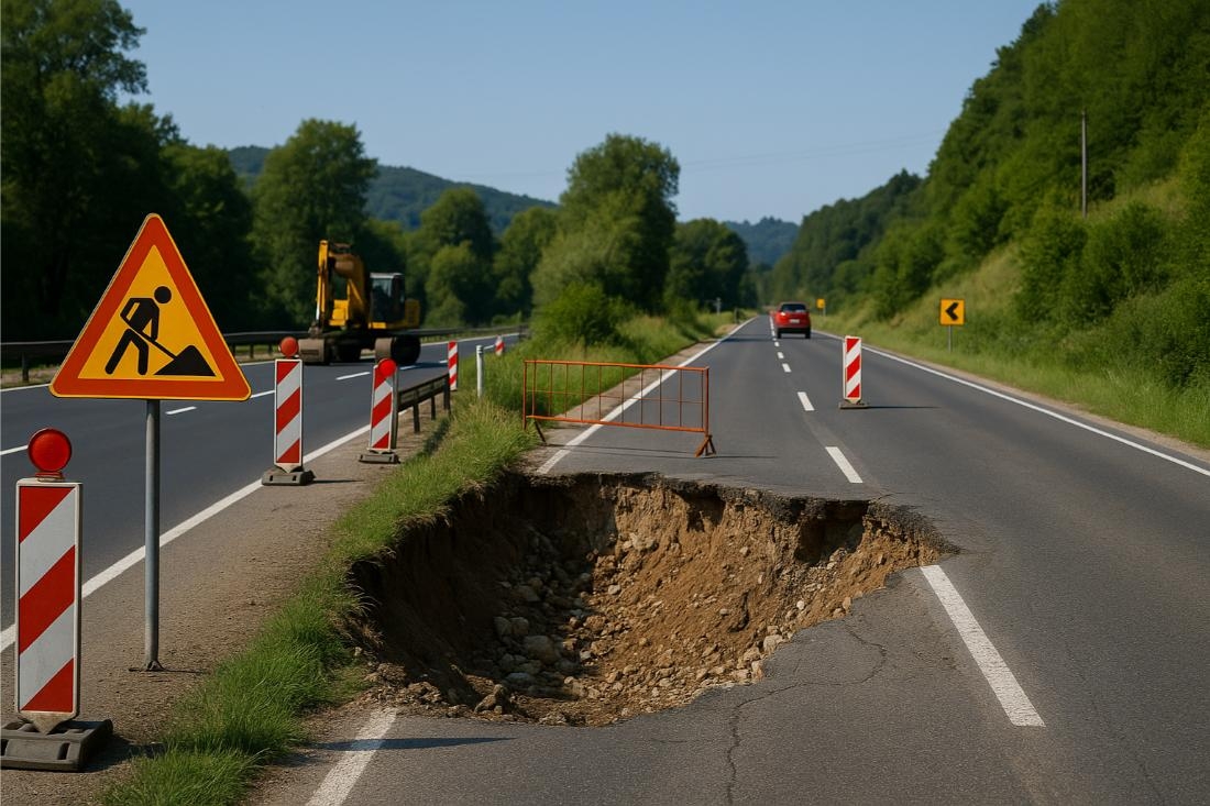PUTEVI: Suvi kolovozi, savjetuje se oprez zbog radova i visokih temperatura