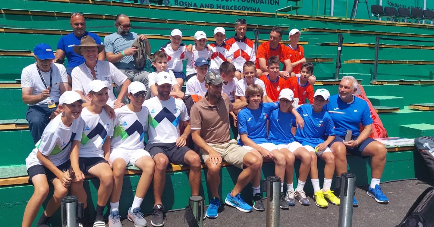 DOBOJ: Regional "Tennis camp U12 13-17.july Doboj 2022." (FOTO)