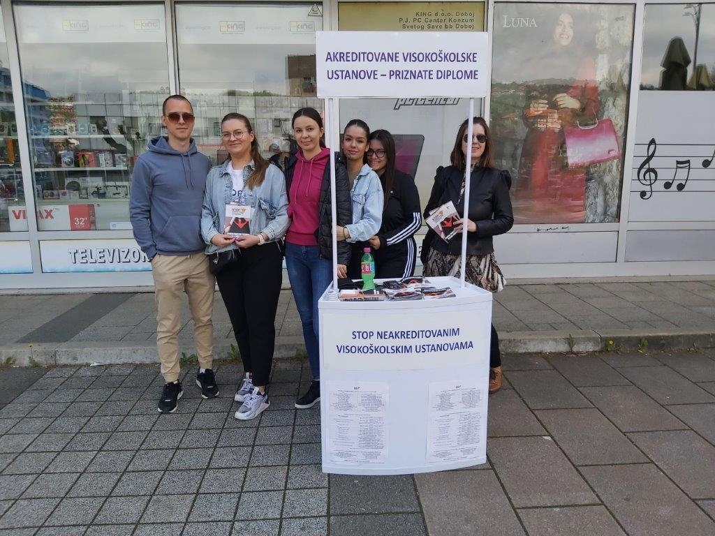 DOBOJ: “Samo uređeno visoko obrazovanje donosi znanje studentima”