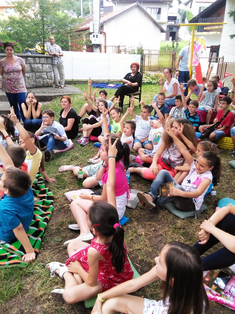 DOBOJ: Uroš Petrović održao radionice za djecu (FOTO)