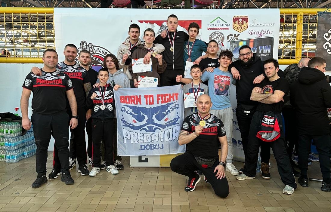 PRVENSTVO REPUBLIKE SRPSKE U KIK-BOKSU: Tri zlata, tri srebra i jedna bronza za KBK "Predator" (FOTO)