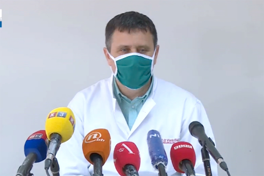 ĐAJIĆ DEMANTOVAO DA JE UKC KLASTER “Imamo oko 50 zaraženih, 2,2 odsto zaposlenih”