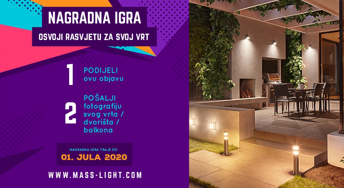 NAGRADNA IGRA: Osvoji rasvjetu za svoj vrt