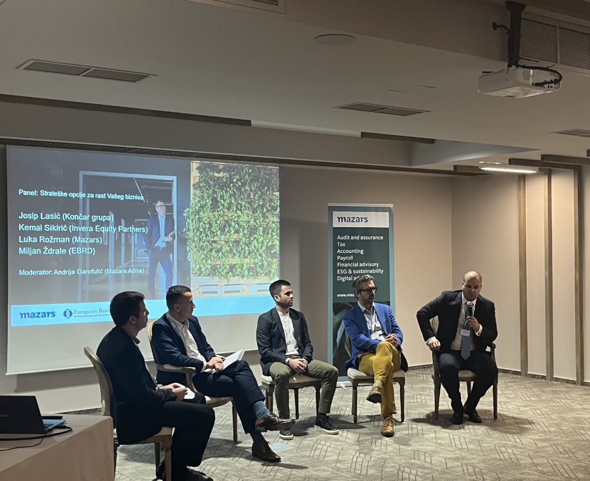DOBOJ: Mazars i EBRD uputili na akvizicije kao ključni korak u strateškom razvoju BiH kompanija
