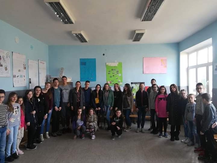 DOBOJ: Edukacija o problemu međuvršnjačkog nasilja (FOTO)