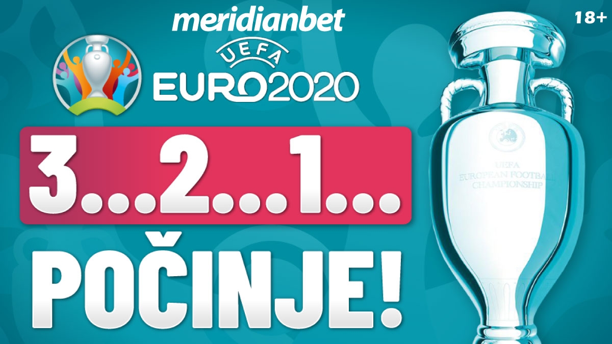 EVROPSKO PRVENSTVO POČINJE! Meridian ima najveće kvote na planeti!