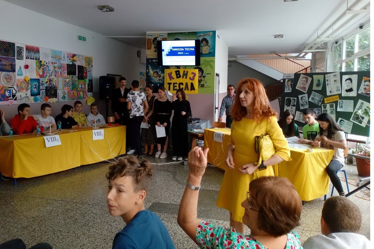 DOBOJ: Đaci kroz kviz učili o slavnom Tesli