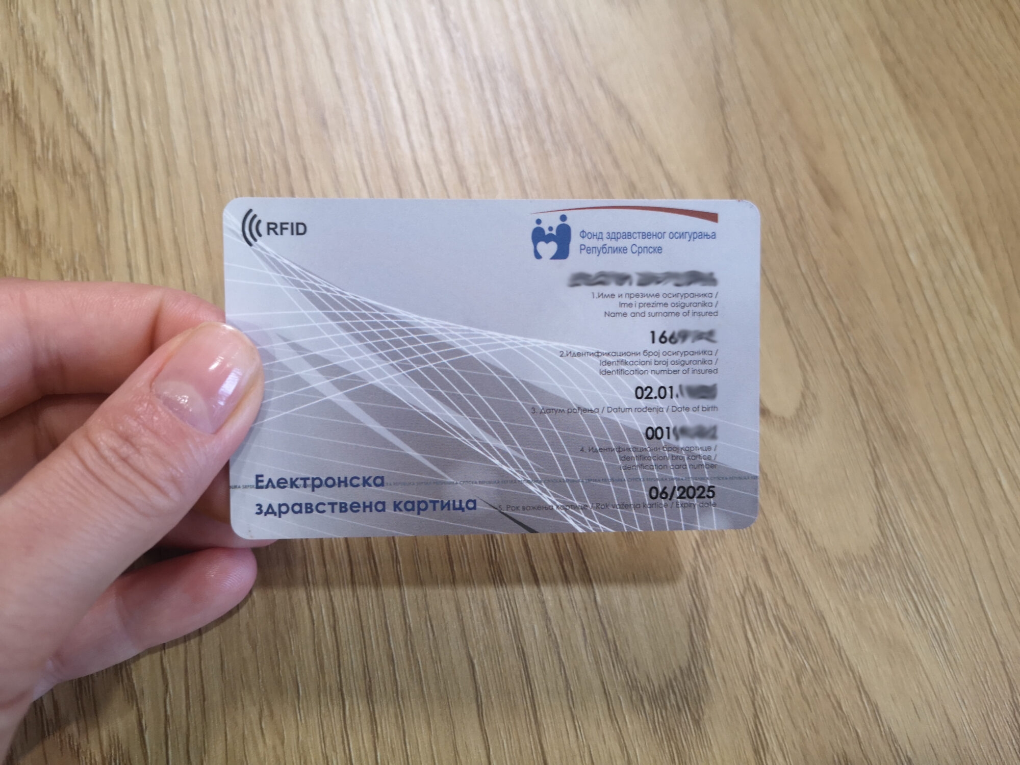 DOBOJ: Od sutra samo elektronske zdravstvene knjižice