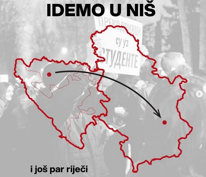 Studenti iz Republike Srpske pozivaju na skup u Nišu