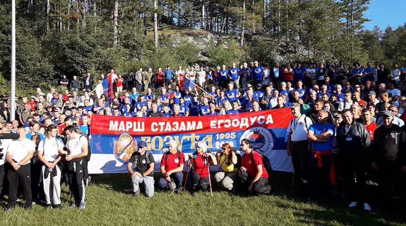DOBOJ: Marš Stazama egzodusa 10. septembra