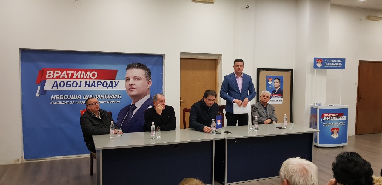 ŠAJINOVIĆ: Vrijeme je za mlade i nove ljude (FOTO)