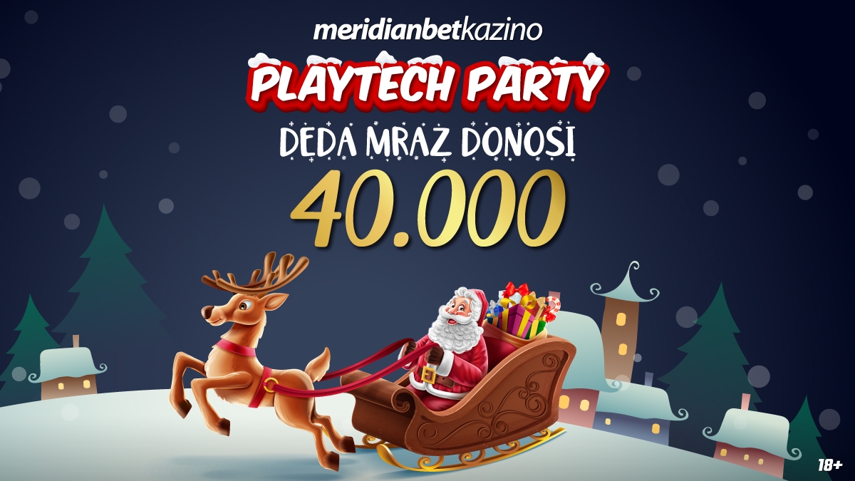 Meridian Online Kazino: U Novu godinu sa 40.000 KM!
