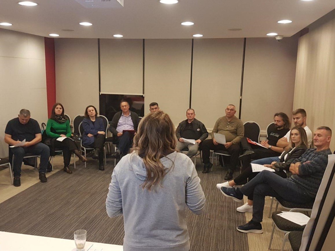 SINDROM IZGARANJA U FOKUSU: Uspješan 3. modul edukacija veterana i stručnih osoba