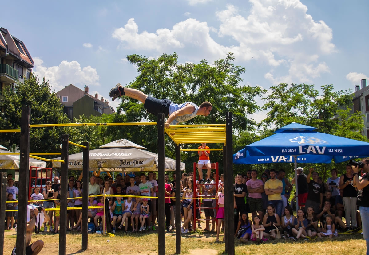 OKOM KAMERE: Street workout Doboj 2016